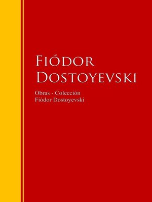 cover image of Obras--Colección de Fiódor Dostoyevski